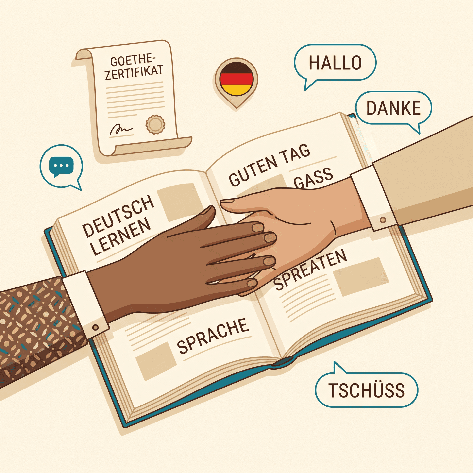 Learn German A1 to B2