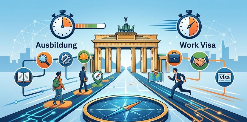 Ausbildung vs Work Visa 2026: Which Path Gets You to Germany Faster?