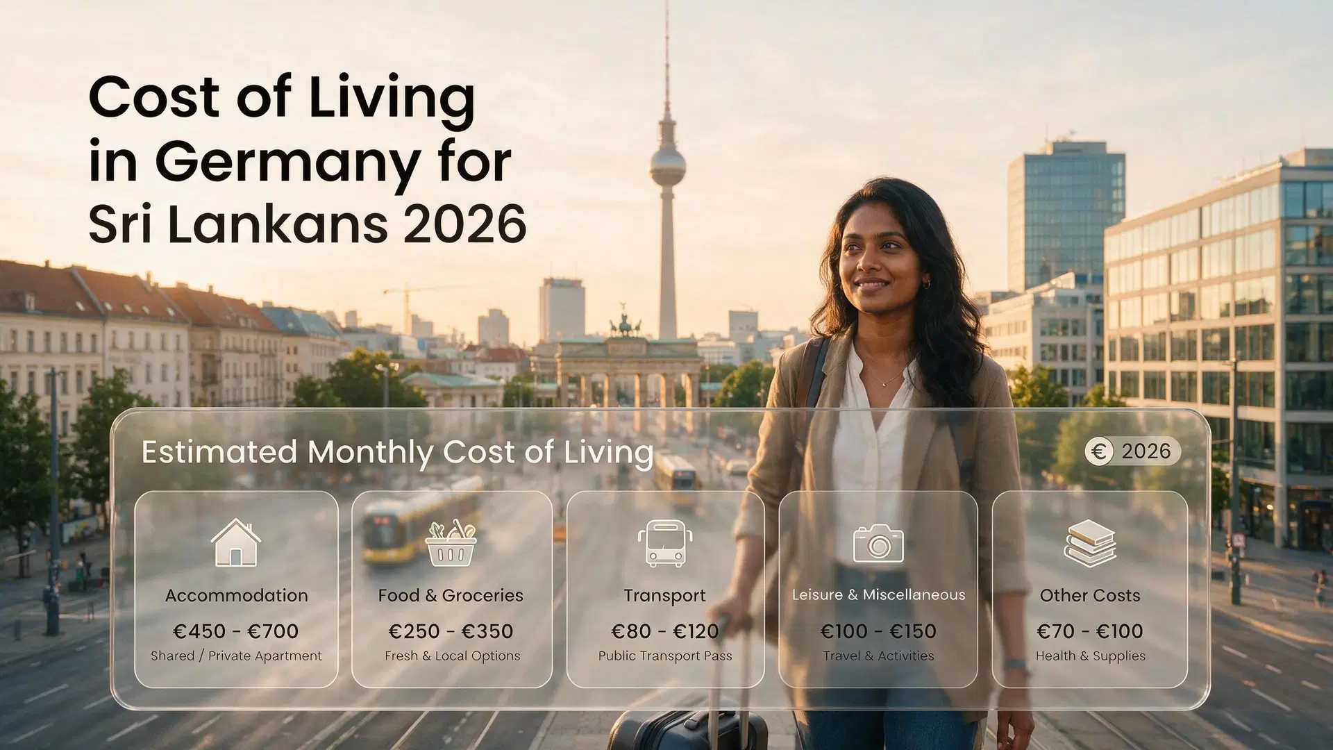 Cost of Living in Germany for Sri Lankans 2026: What You Will Actually Spend