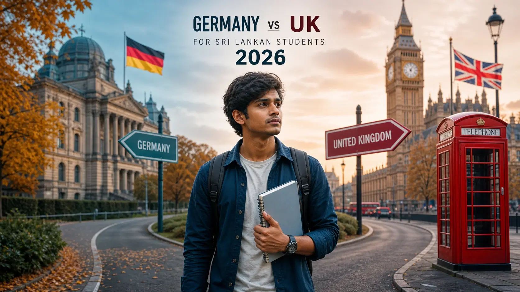 Germany vs UK for Sri Lankan Students: The Honest 2026 Comparison
