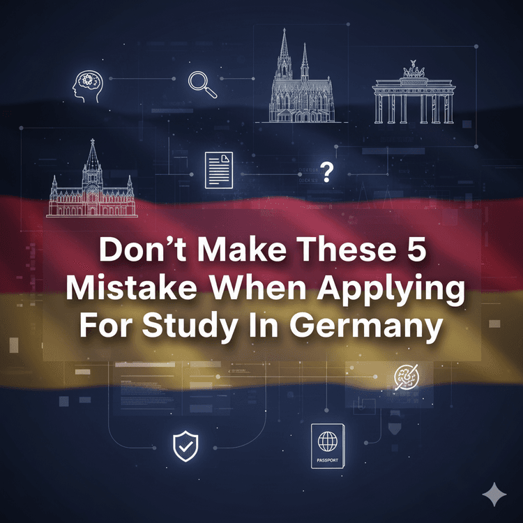 Don't Make These 5 Common Mistakes When Applying for Studying in Germany