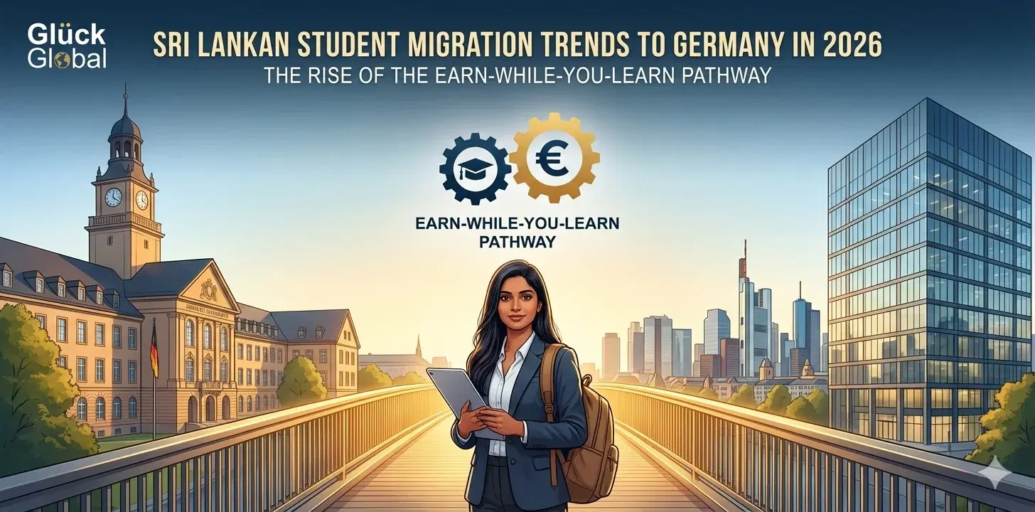 Sri Lankan Student Migration Trends to Germany in 2026: The Rise of the Earn-While-You-Learn Pathway