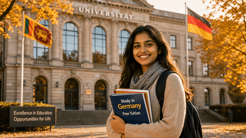 Study in Germany from Sri Lanka: Free Education Complete Guide 2026