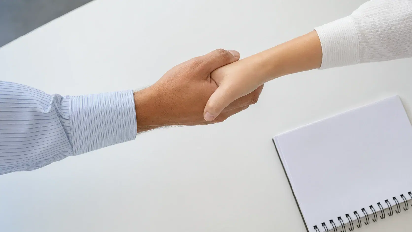 Partnership handshake